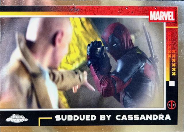 Topps Deadpool: Chrome 2025 - Subdued By Cassandra #85