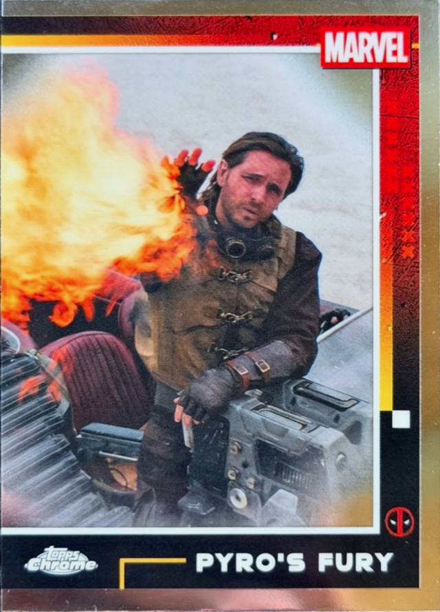Topps Deadpool: Chrome 2025 - Pyro's Fury #68