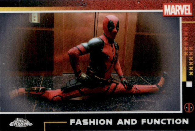 Topps Deadpool: Chrome 2025 - Fashion And Function #58