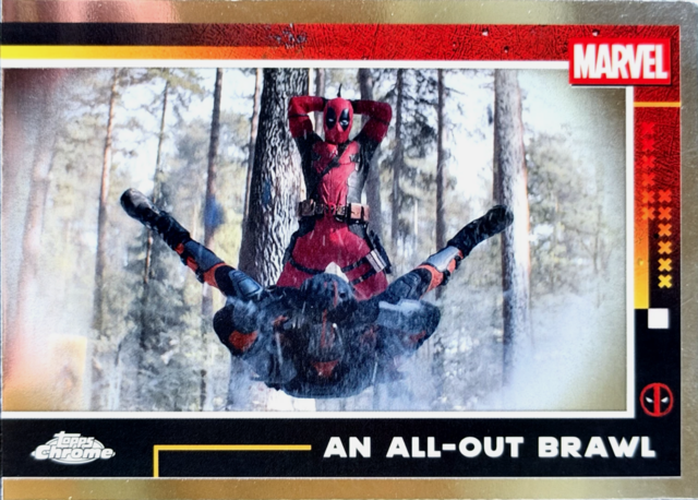 Topps Deadpool: Chrome 2025 - An All Out Brawl #52