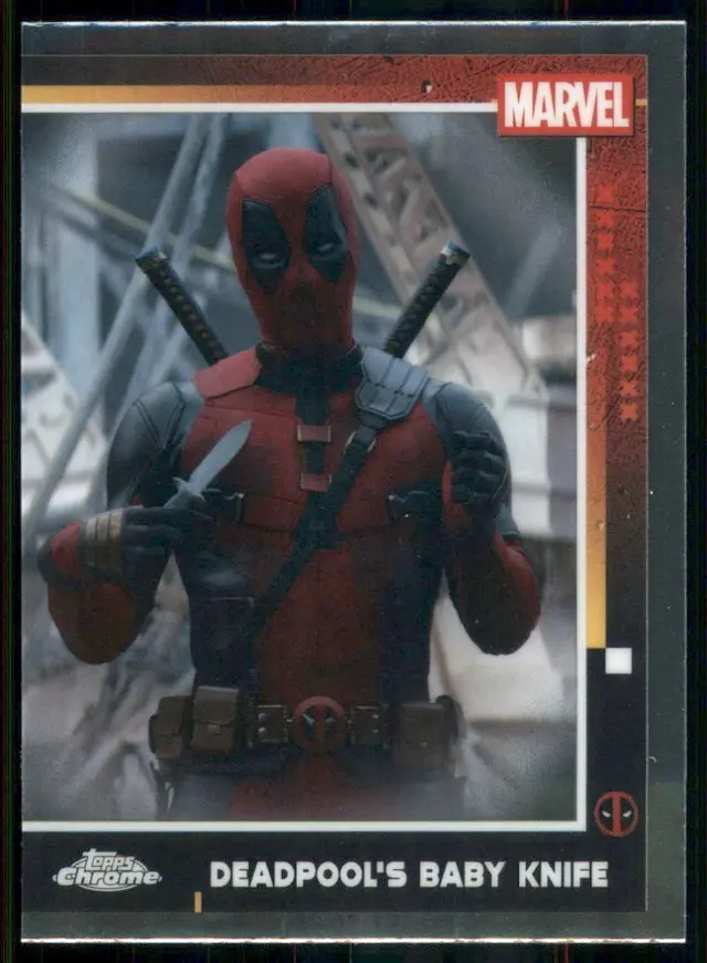 Topps Deadpool: Chrome 2025 - Deadpool's Baby Knife #72