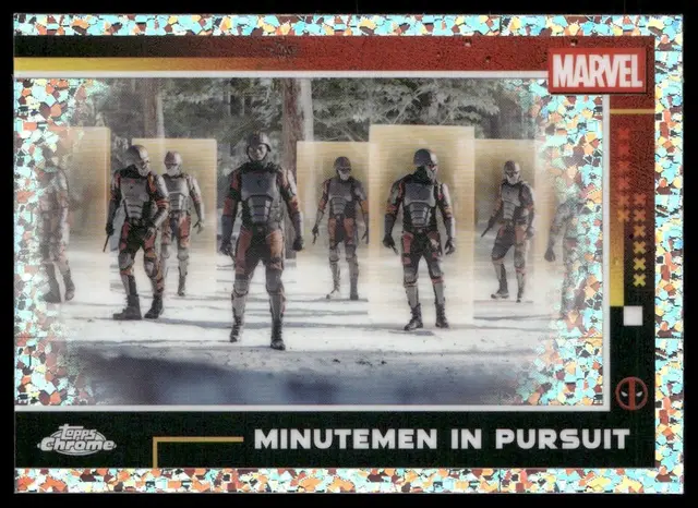 Topps Deadpool: Chrome 2025 - Minutemen In Pursuit #49 Mini Diamonds