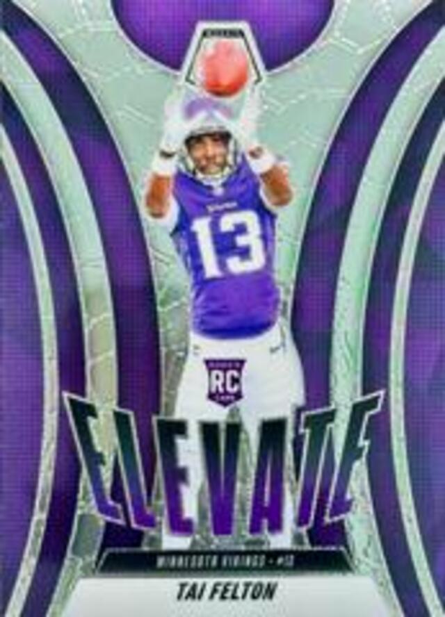 NFL 2025 Panini Mosaic: Elevate - Tai Felton #5 Rookie Card