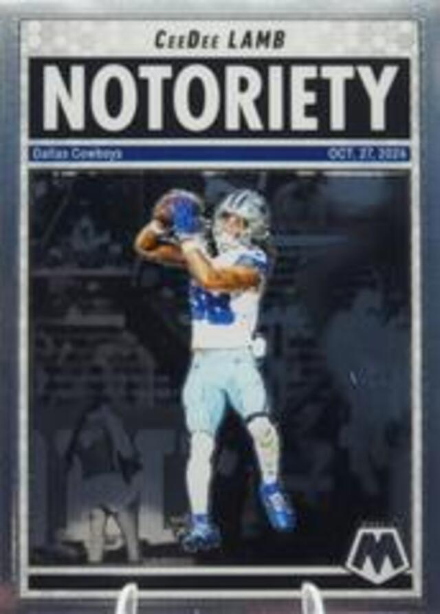 NFL 2025 Panini Mosaic: Notoriety - CeeDee Lamb #8