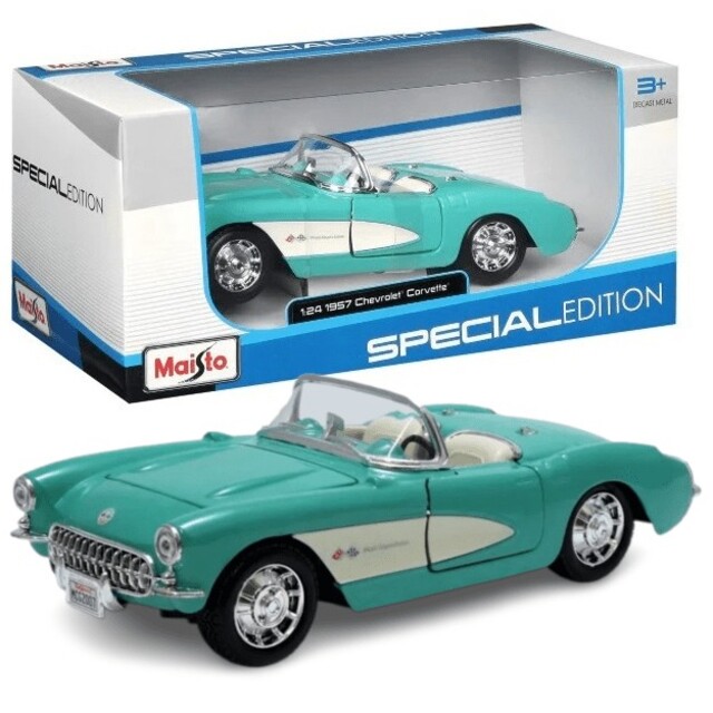 1957 Chevrolet Corvette Turquoise - Maisto Special Edition 1/24