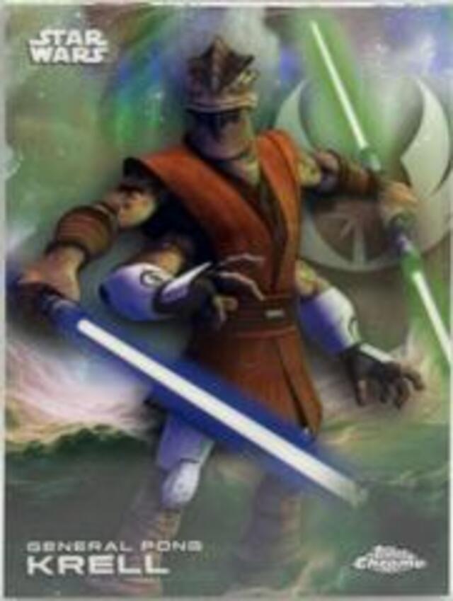 Topps Star Wars: Chrome 2025 - General Pong Krell #119