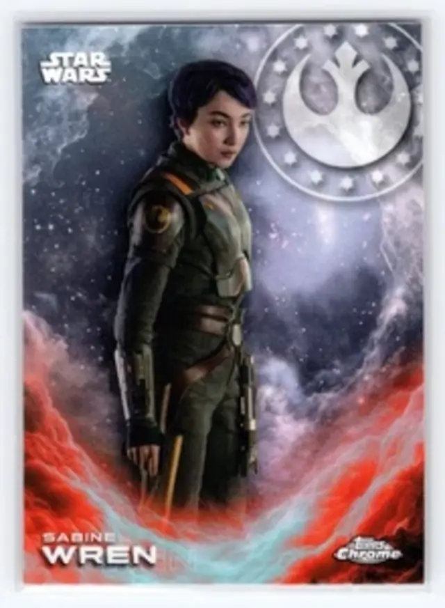 Topps Star Wars: Chrome 2025 - Sabine Wren #CE-43 Super Box Variation