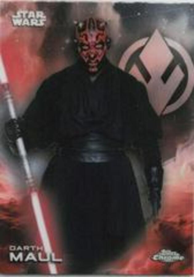 Topps Star Wars: Chrome 2025 - Darth Maul #28