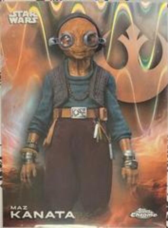 Topps Star Wars: Chrome 2025 - Maz Kanata #90 Raywave