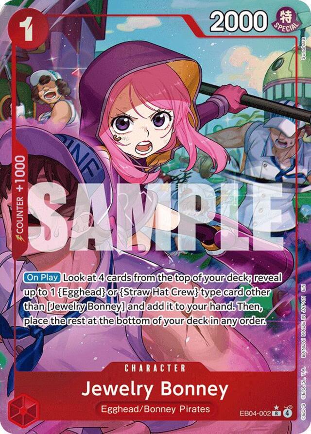 One Piece: Jewelry Bonney EB04-002 One Piece Extra Booster EB04