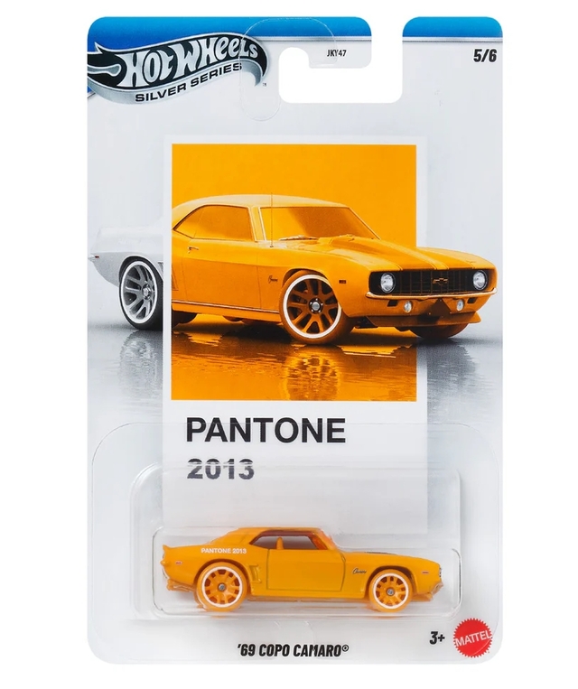 Hot Wheels Silver Series - Pantone: 2013 '69 Copo Camaro 5/6