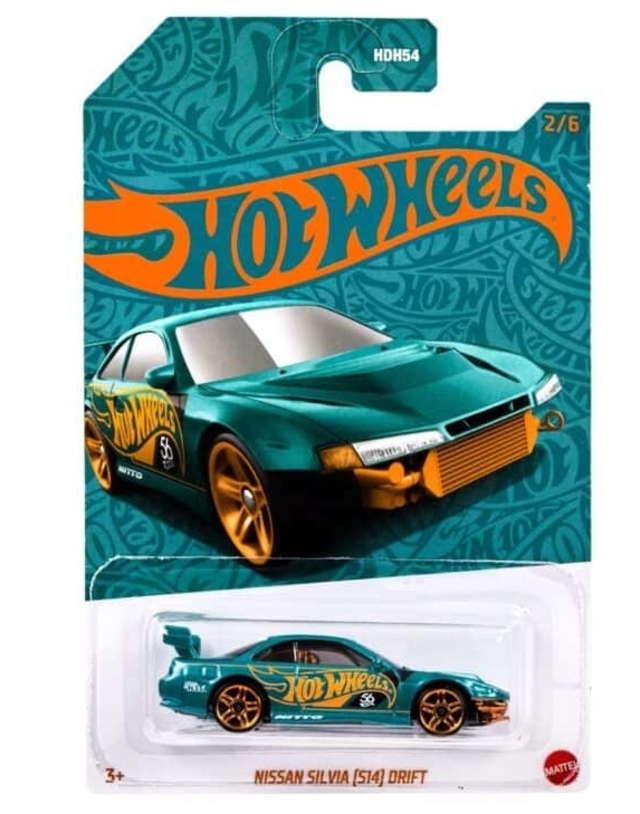 Hot Wheels 56th Anniversary Nissan Silvia (S14) Drift