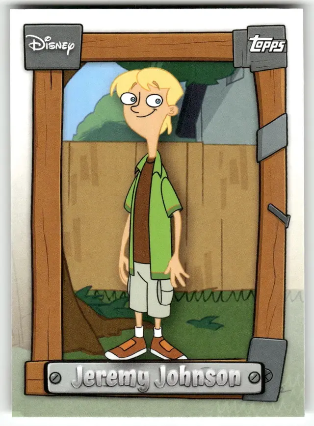 Topps Disney 2026 Neon: Phineas And Ferb - Jeremy Johnson #P&F-9