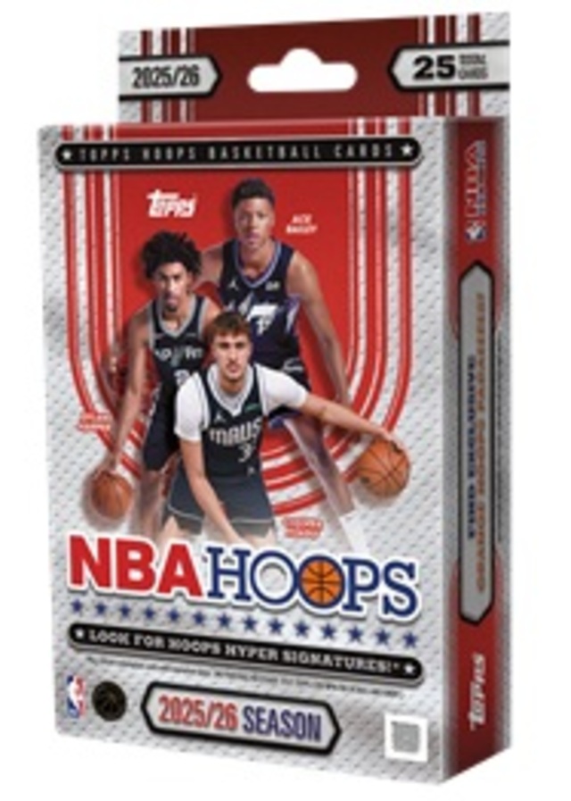 Topps NBA Hoops 2025-26 Basketball Hanger Box