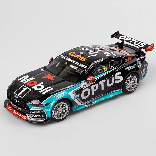 Mobil 1 Optus Racing #25 Ford Mustang GT Chaz Mostert - 2025 ITM Taupo Super 440 Race 9 Winner - Authentic Collectables 1/18
