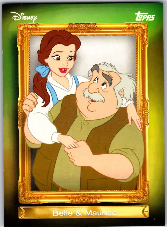 Topps Disney 2026 Neon: Family First - Belle & Maurice #FF-13