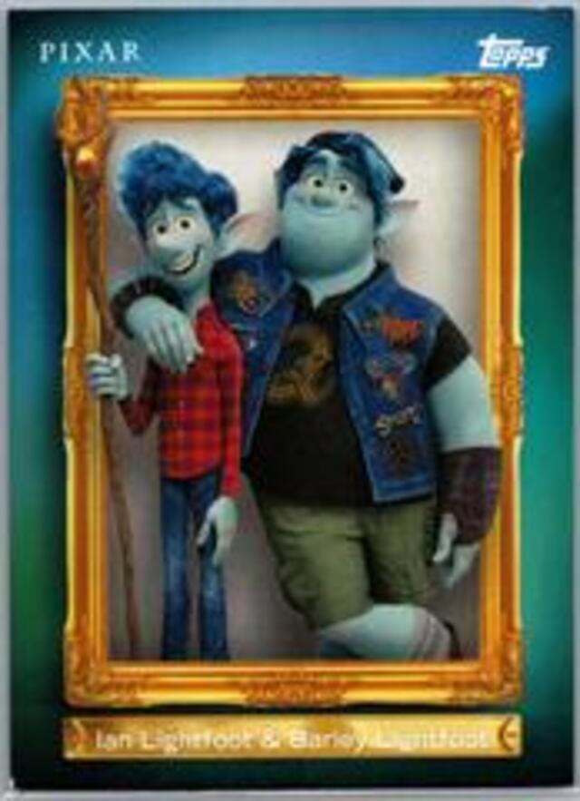 Topps Disney 2026 Neon: Family First - Ian Lightfoot & Barley Lightfoot #FF-15