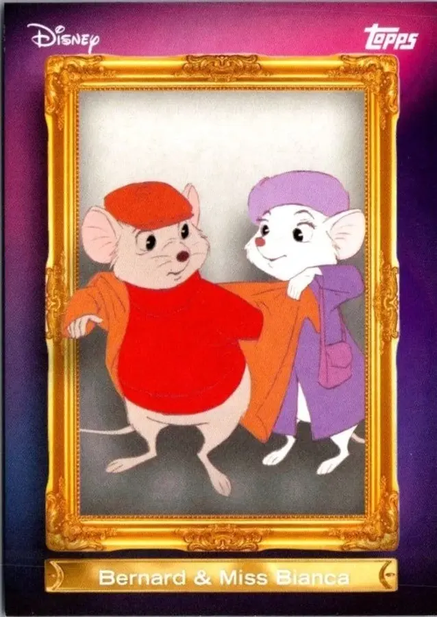 Topps Disney 2026 Neon: Family First - Bernard & Miss Bianca #FF-7