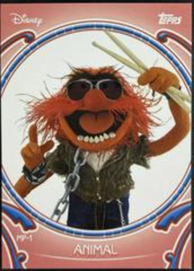Topps Disney 2026 Neon: The Muppets Puzzle - Animal #MP-1