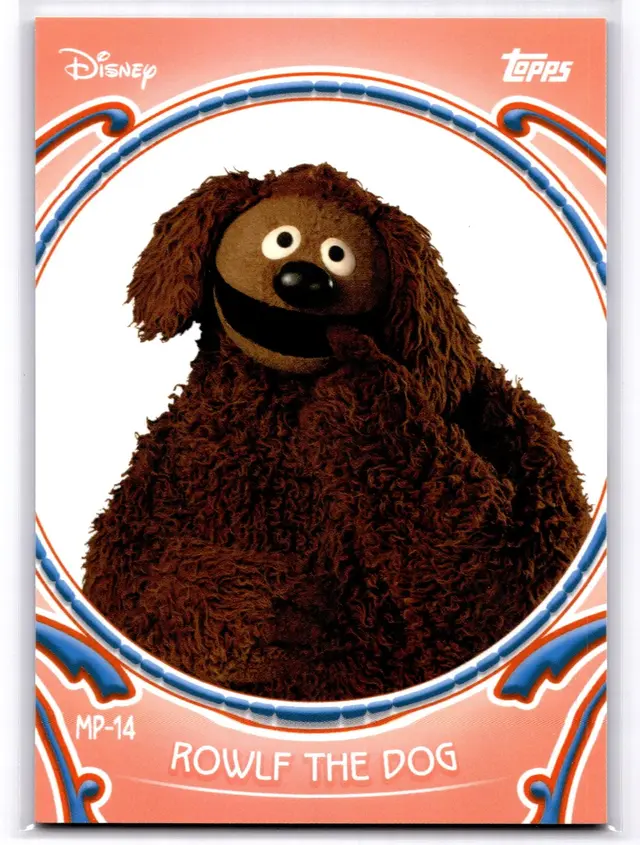 Topps Disney 2026 Neon: The Muppets Puzzle - Rowlf The Dog #MP-14