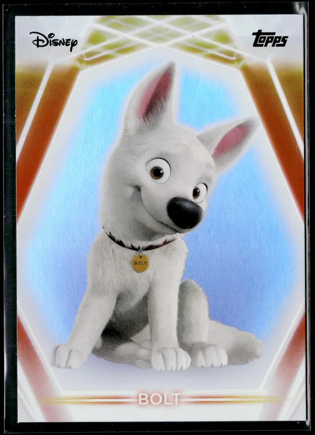Topps Disney 2026: Neon - Bolt #128 Rainbow Foilboard