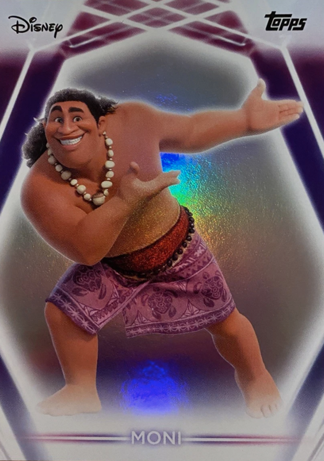 Topps Disney 2026: Neon - Moni #22 Rainbow Foilboard