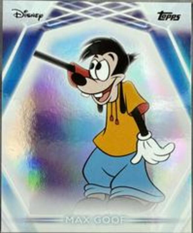 Topps Disney 2026: Neon - Max Goof #105 Rainbow Foilboard
