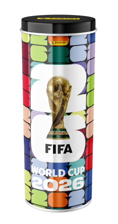 PRE-ORDER FIFA World Cup 202 Official Sticker Collection - Tin Starter Kit