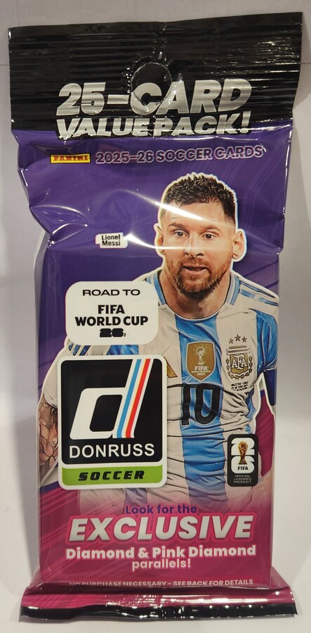 Panini Donruss Road to FIFA World Cup Soccer 2025-2026 - Fat Pack