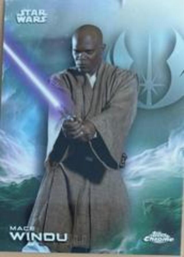 Topps Star Wars: Chrome 2025 - Mace Windu #85