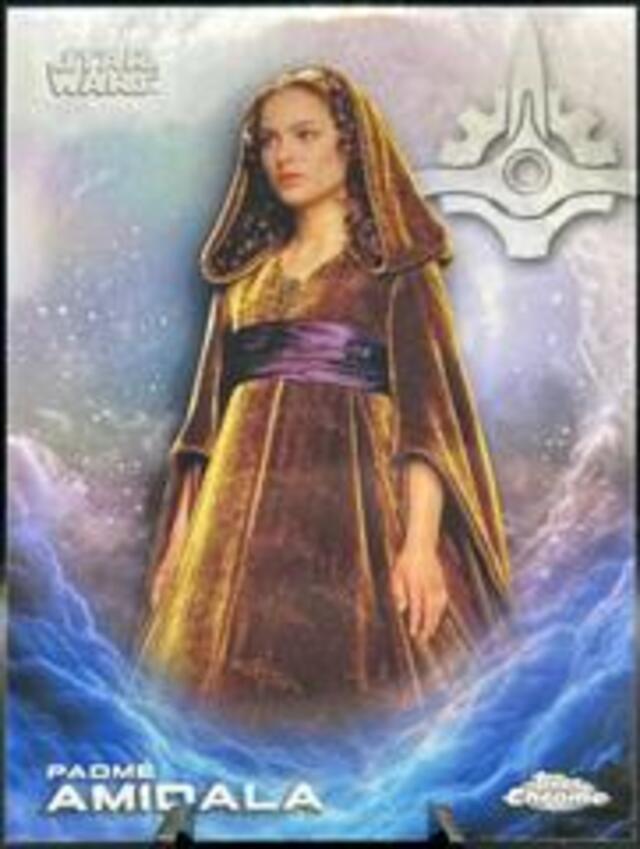 Topps Star Wars: Chrome 2025 - Padme Amidala #141 Rainbow Refractor