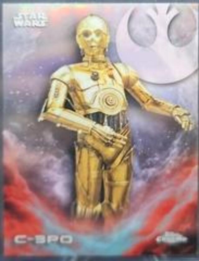 Topps Star Wars: Chrome 2025 - C-3PO #CE-7 Costco Variation