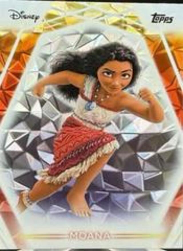 Topps Disney 2026: Neon - Moana #21 Diamante Foil