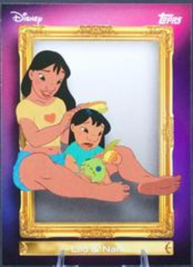 Topps Disney 2026 Neon: Family First - Lilo & Nani #FF-22