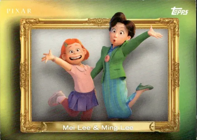 Topps Disney 2026 Neon: Family First - Mei Lee & Ming Lee #FF-28