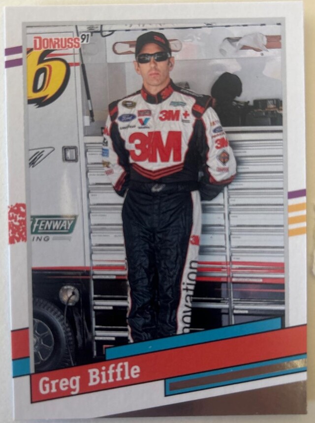 Greg Biffle #168 2024 Donruss NASCAR