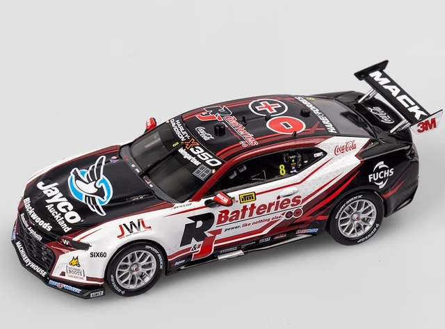 Authentic Collectables 1/43 Brad Jones Racing R&J Batteries #8 Chevrolet Camaro ZL1 - 2024 Supercars Championship Season