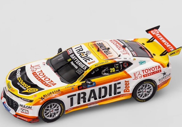 Authentic Collectables 1:43 Tradie Beer Racing #20 Chevrolet Camaro ZL1 - 2024 Supercars Championship Season