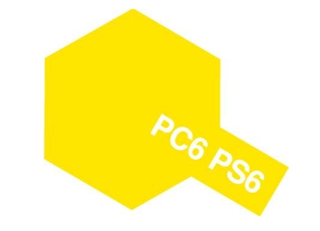 Tamiya Spray for Polycarbonate PS-6 YELLOW