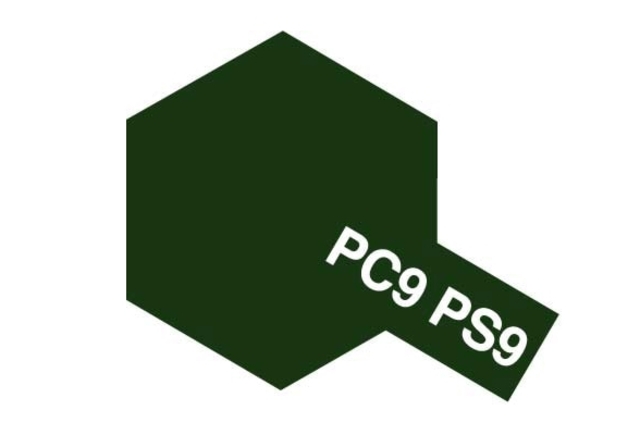 Tamiya Spray for Polycarbonate PS-9 GREEN