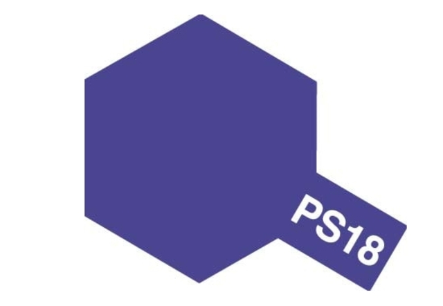 Tamiya Spray for Polycarbonate PS-18 METALLIC PURPLE