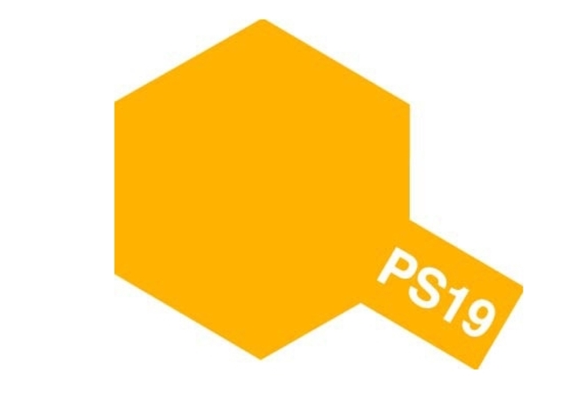 Tamiya Spray for Polycarbonate PS-19 CAMEL YELLOW
