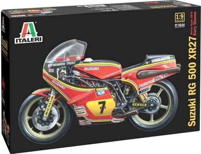 Italeri 4644 - 1/9 Scale Suzuki RG 500 XR27 Team Heron 1978
