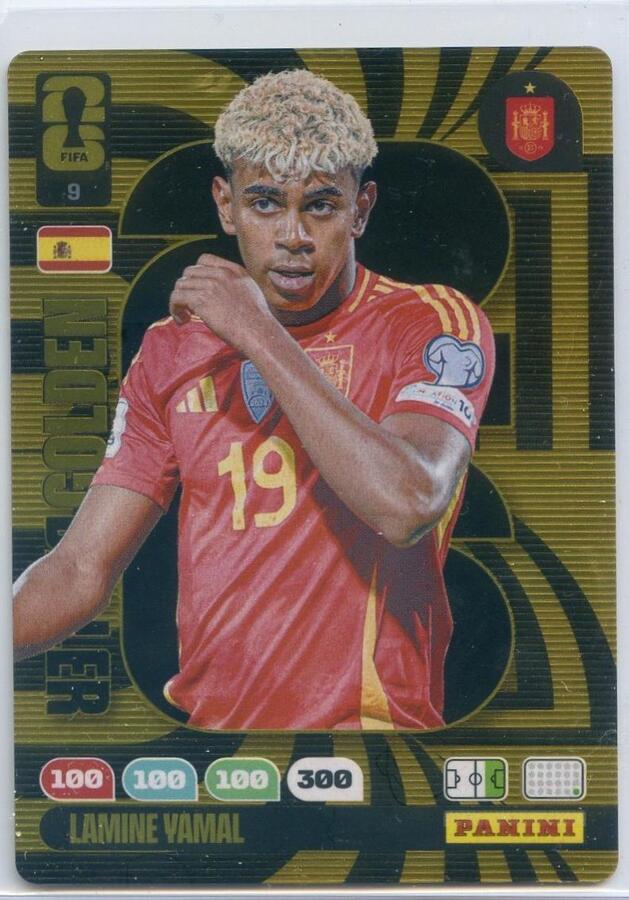 Lamine Yamal #9 2026 Panini Adrenalyn XL FIFA World Cup