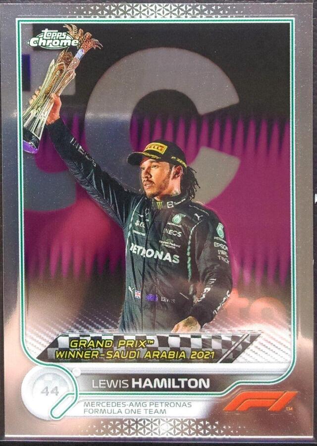 Lewis Hamilton #171 2022 Topps Chrome Formula 1