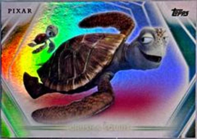 Topps Disney 2026: Neon - Crush & Squirt #82 Rainbow Foilboard