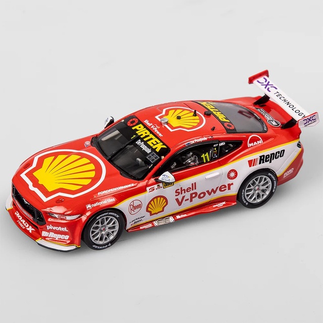 Shell V-Power Racing Team #11 Anton De Pasquale Ford Mustang GT - 2024 Taupo Super400 Jason Richards Trophy Winner - Authentic Collectables 1/43