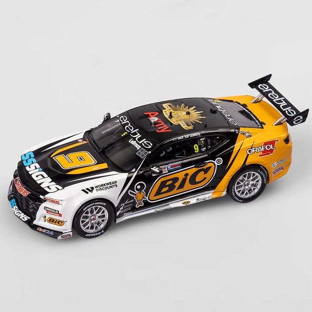 Erebus Motorsport #9 Jack Le Brocq Chevrolet Camaro ZL1 - 2024 Perth SuperSprint - Authentic Collectables 1/43