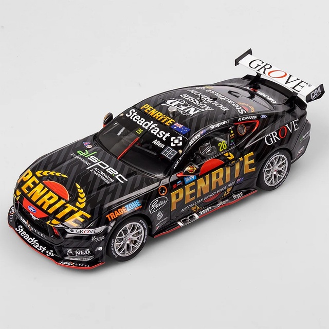 Penrite Racing #26 Kai Allen Ford Mustang GT - 2025 Supercars Championship Season - Authentic Collectables 1/18