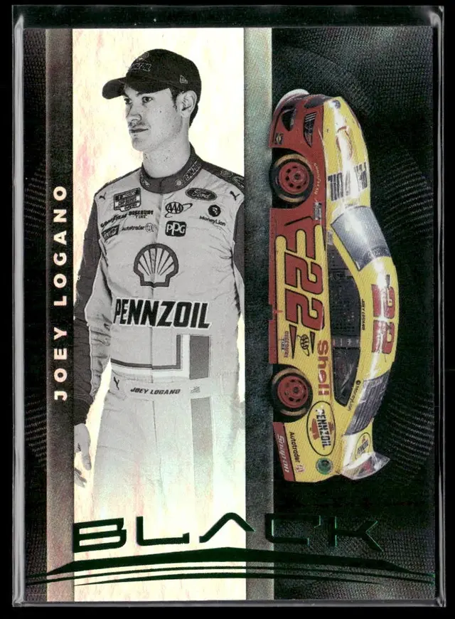 Joey Logano #20 2021 Panini Chronicles NASCAR Black